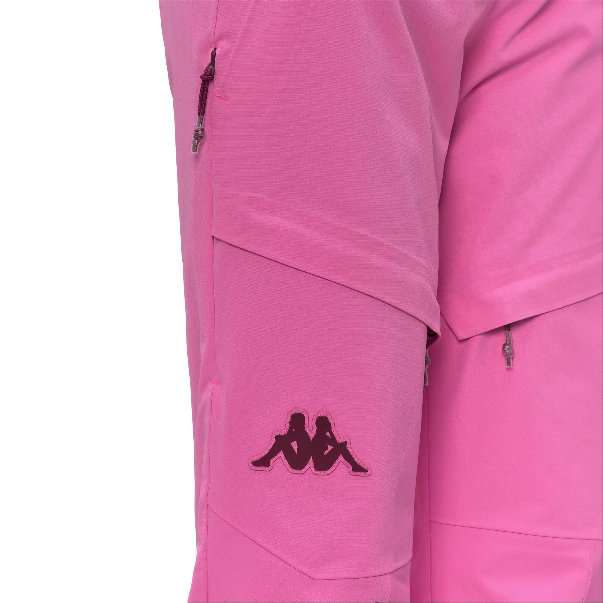 665C - Pants - Sport Trousers - Woman - Fuchsia Lt-Red Plum - Image 3