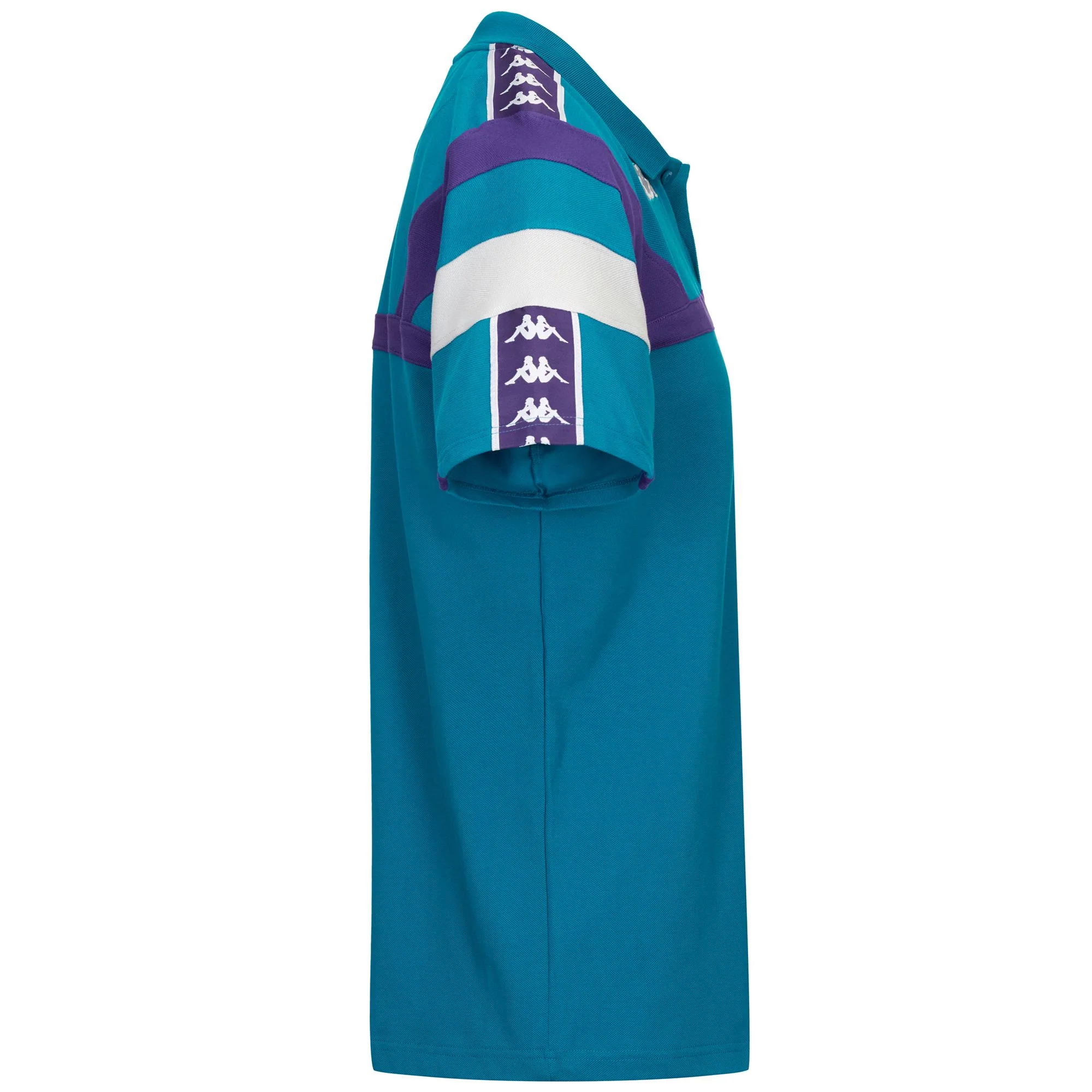 222 BANDA FRELY FIORENTINA - Polo Shirts - Polo - Man - TURQUOISE CRYSTAL-VIOLET MD-GREY SILVER - Image 2
