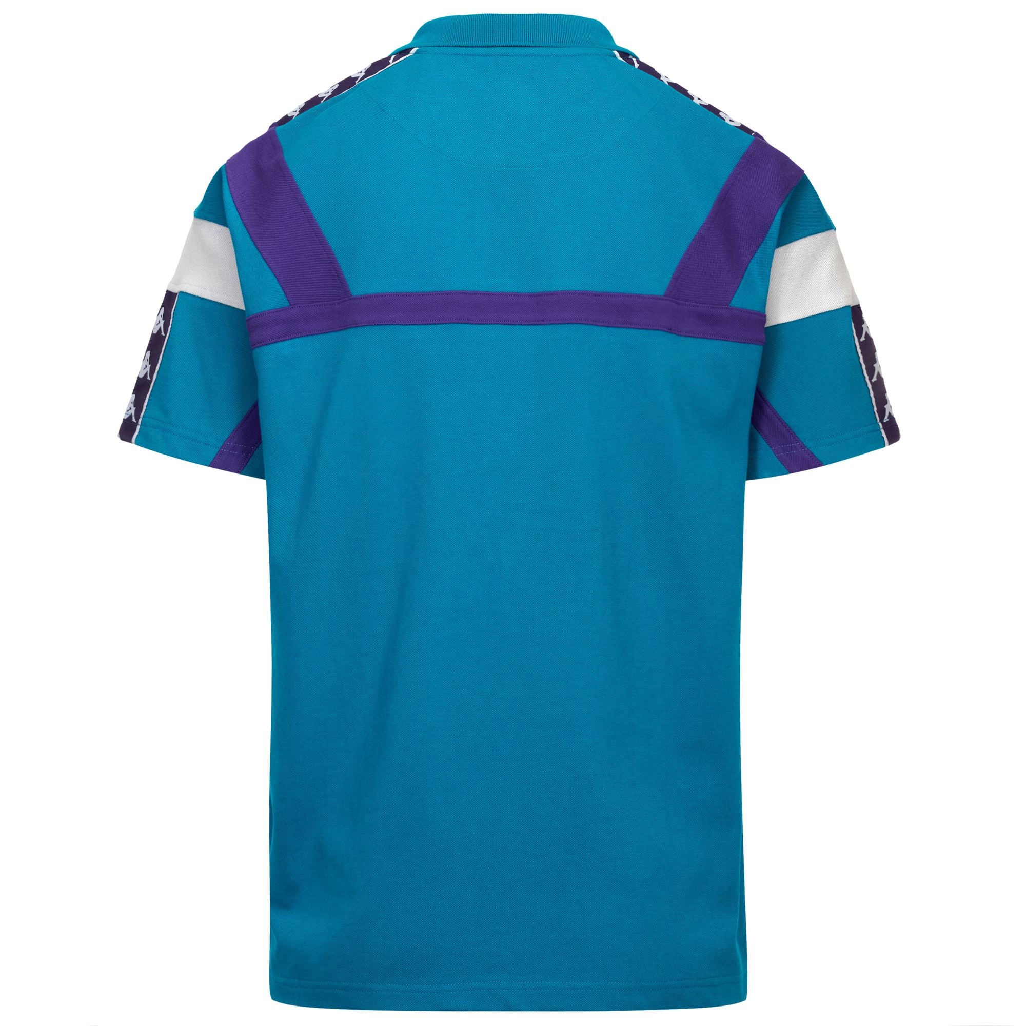 222 BANDA FRELY FIORENTINA - Polo Shirts - Polo - Man - TURQUOISE CRYSTAL-VIOLET MD-GREY SILVER - Image 3