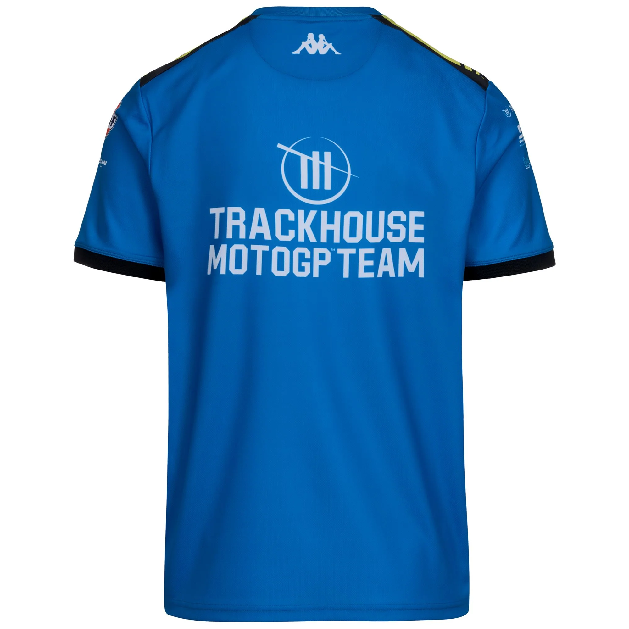 ACRATRE TRACKHOUSE - Polo Shirts - Polo - Man - BLUE DIVA-GREY ANTRACHITE-NEON YELLOW - Image 3