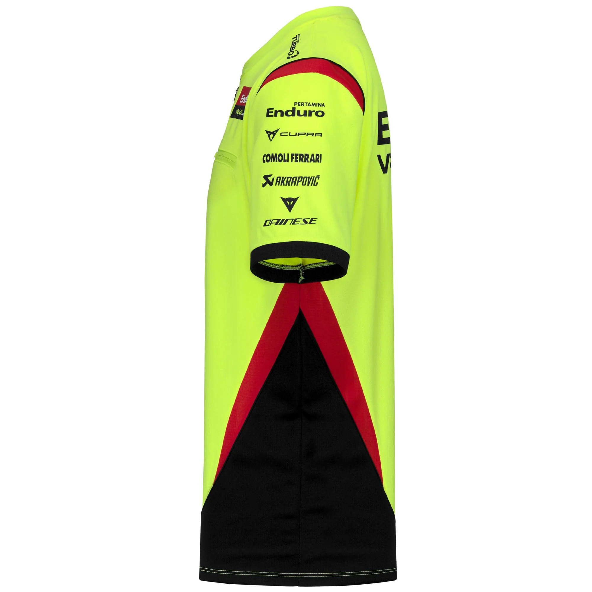 ACRAX VR46 - Polo Shirts - Polo - Man - NEON YELLOW-BLACK-RED FLAME-NO SPONSOR - Image 5