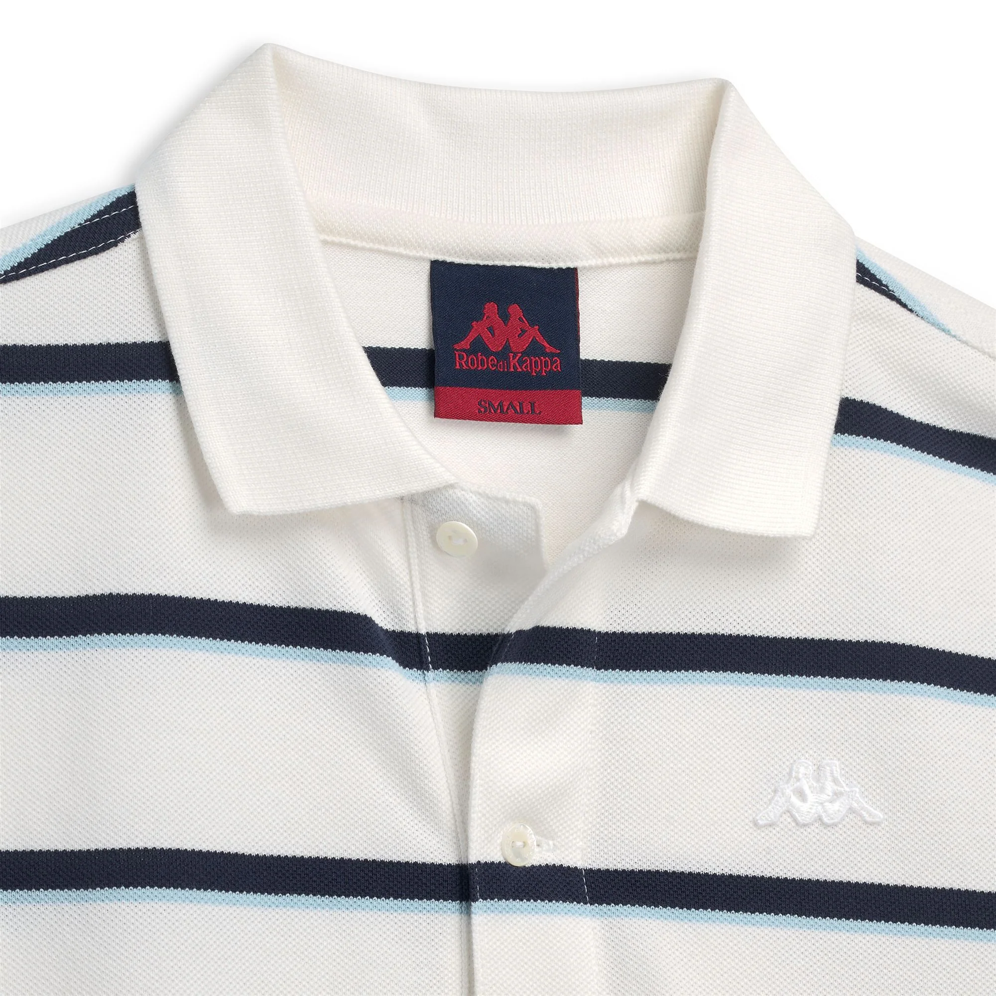 CALIXTO - Polo Shirts - Polo - Man - WHITE CLOUD-BLUE IRIS-AZURE LIMPID SKY - Image 3