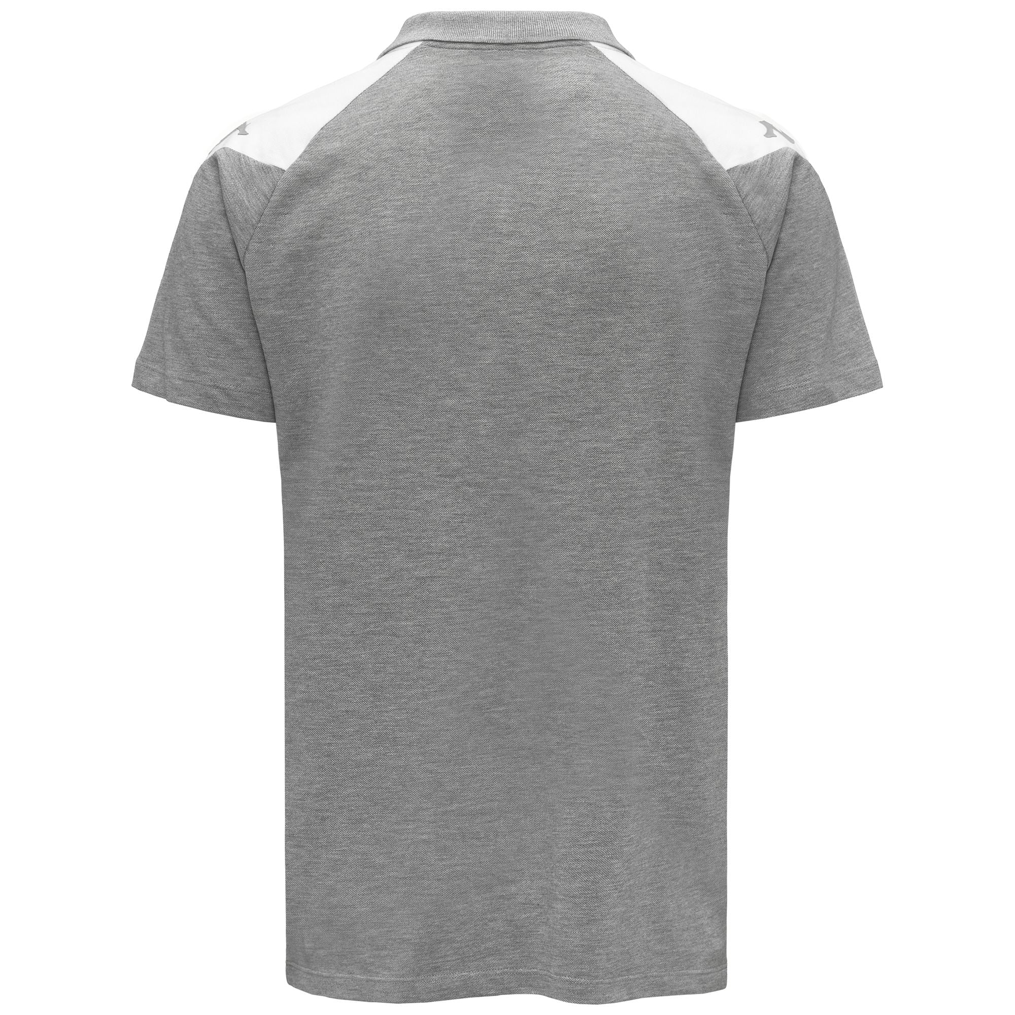 KAPPA4FOOTBALL   LANETTO - Polo Shirts - Polo - Man - GREY MELANGE-WHITE - Image 3