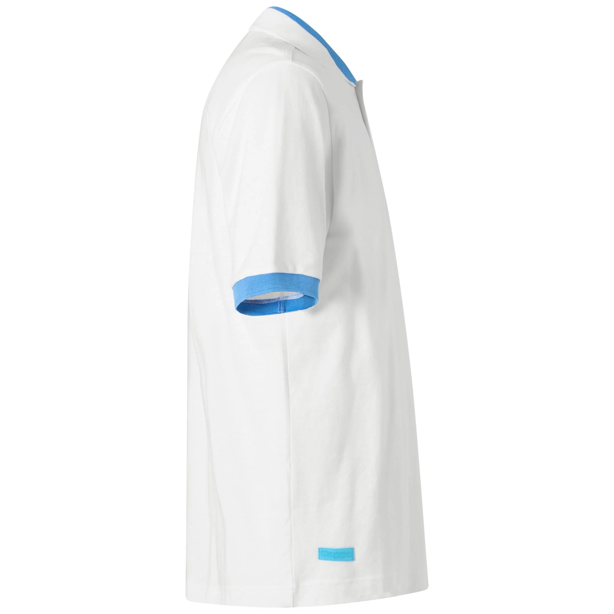 LOGO  NEON - Polo Shirts - Polo - Man - WHITE-NEON BLUE - Image 2