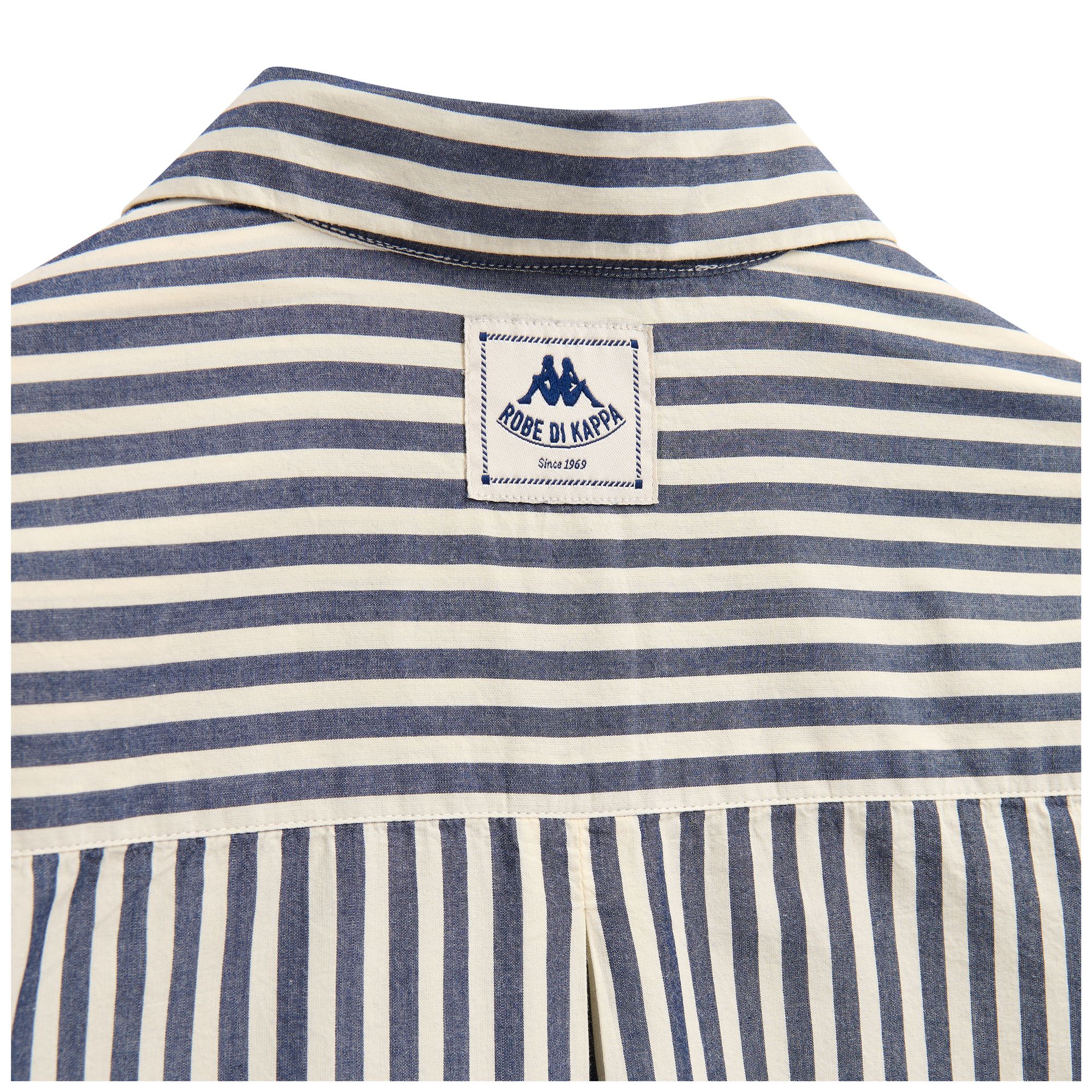 RAYANE - SHIRTS - CLASSIC - Woman - BLUE IRIS-WHITE - Image 3