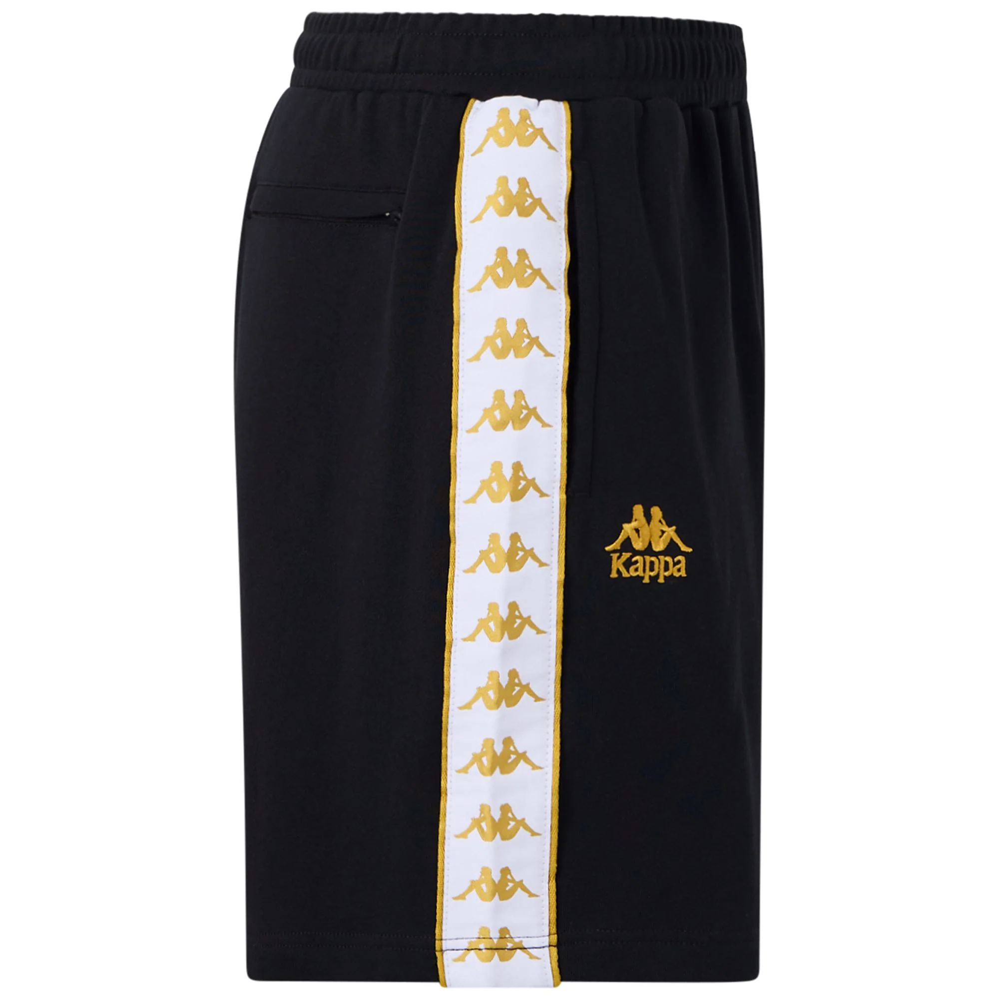 222 BANDA   OVIEDO - Shorts - Sport  Shorts - Man - BLACK-YELLOW GOLD RICH-WHITE - Image 3