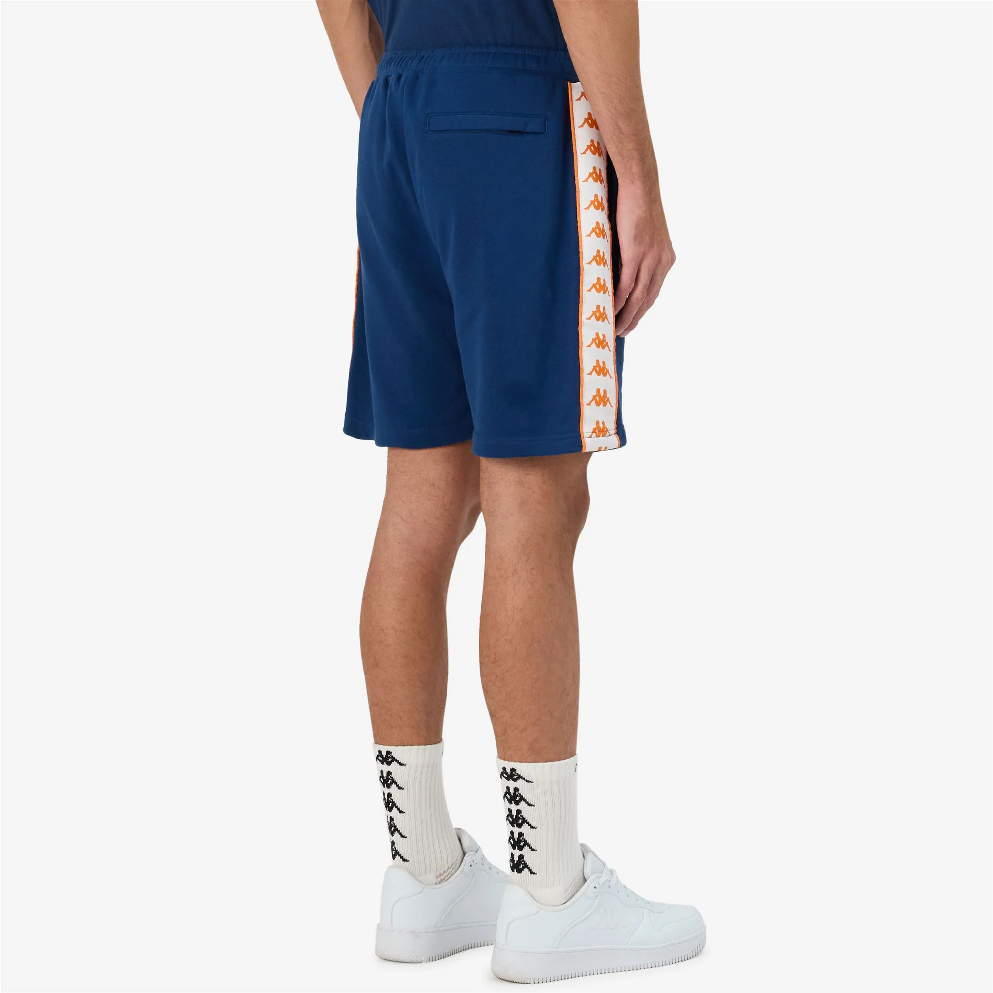 222 BANDA   OVIEDO - Shorts - Sport  Shorts - Man - BLUE DK-ORANGE - Image 6