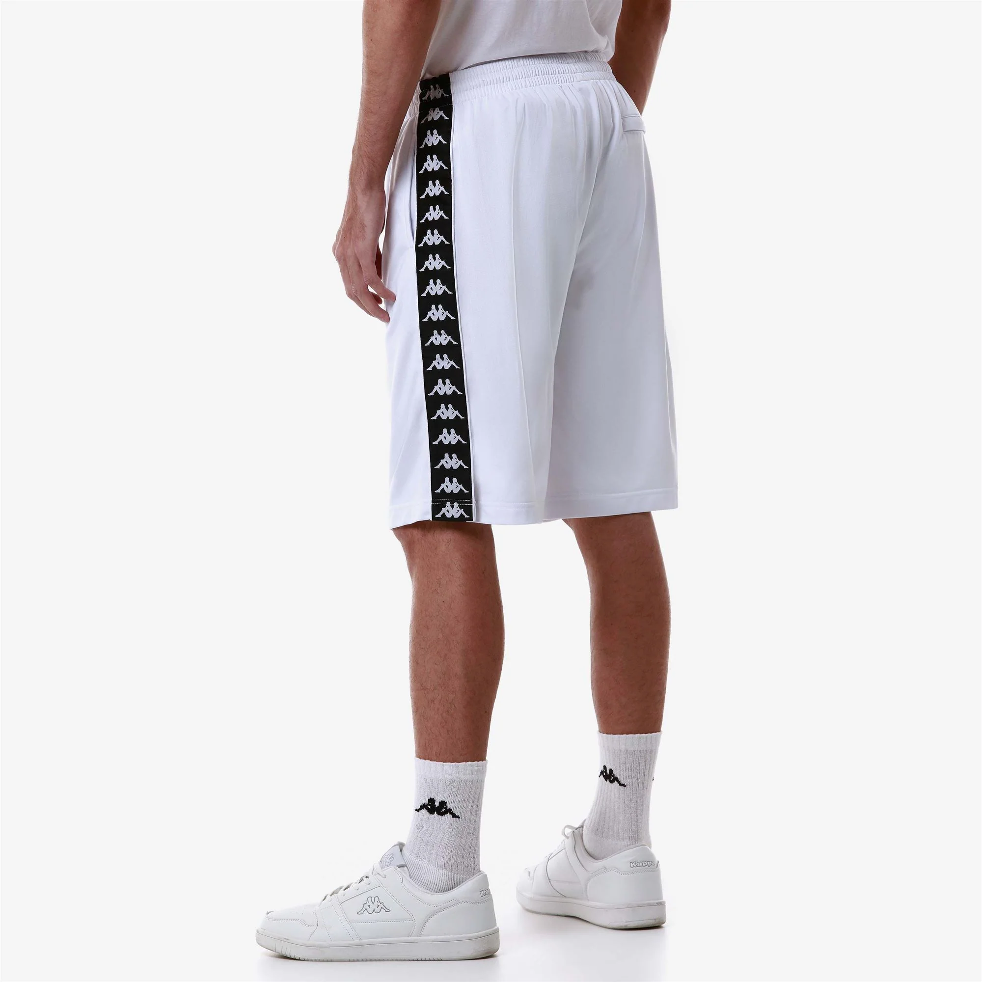 222 BANDA    TREADWELLZ - Shorts - Sport  Shorts - Man - WHITE-BLACK - Image 6