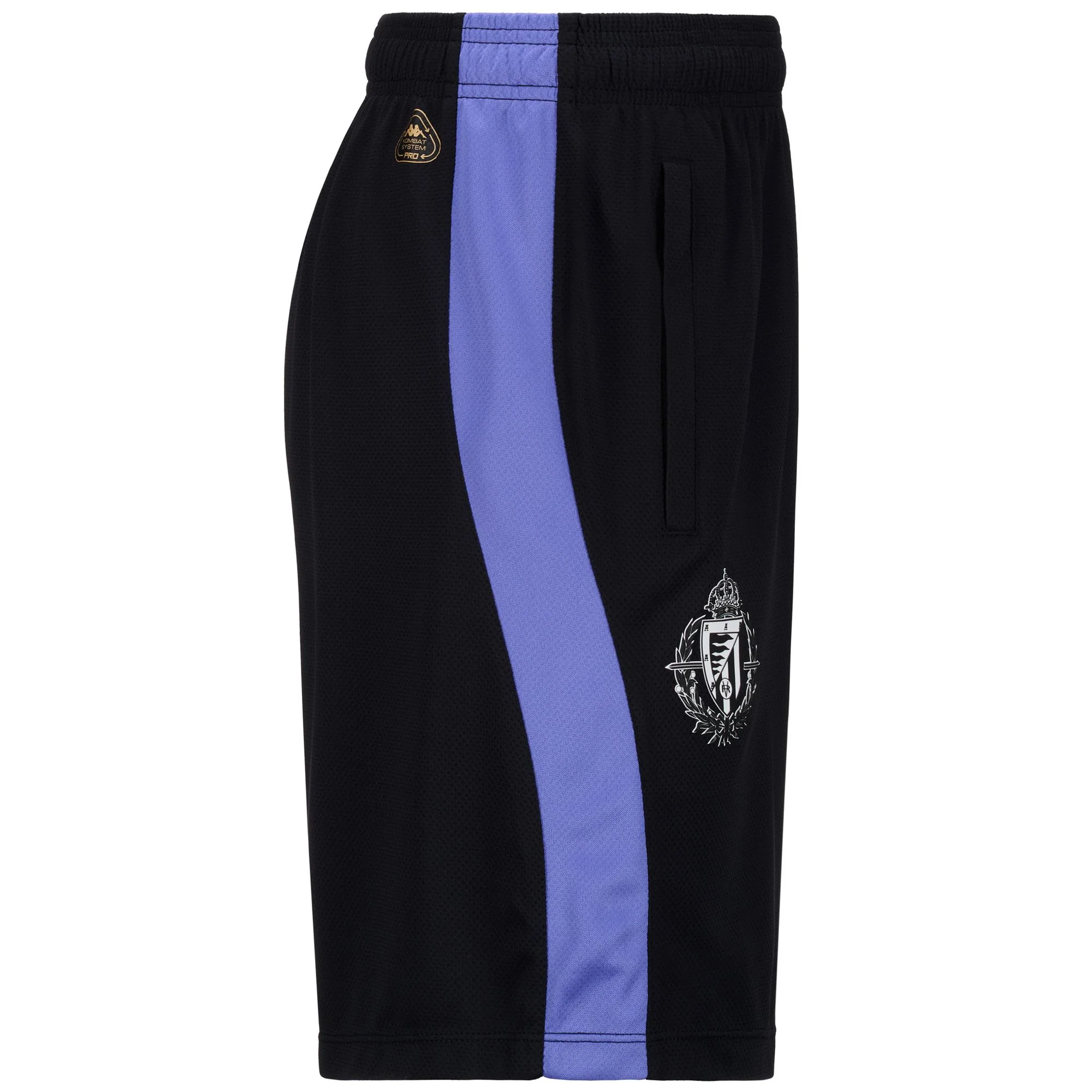 AHORAZIP PRO 8 VALLADOLID - Shorts - Sport  Shorts - Man - BLACK MEL-VIOLET BLUE IRIS - Image 2