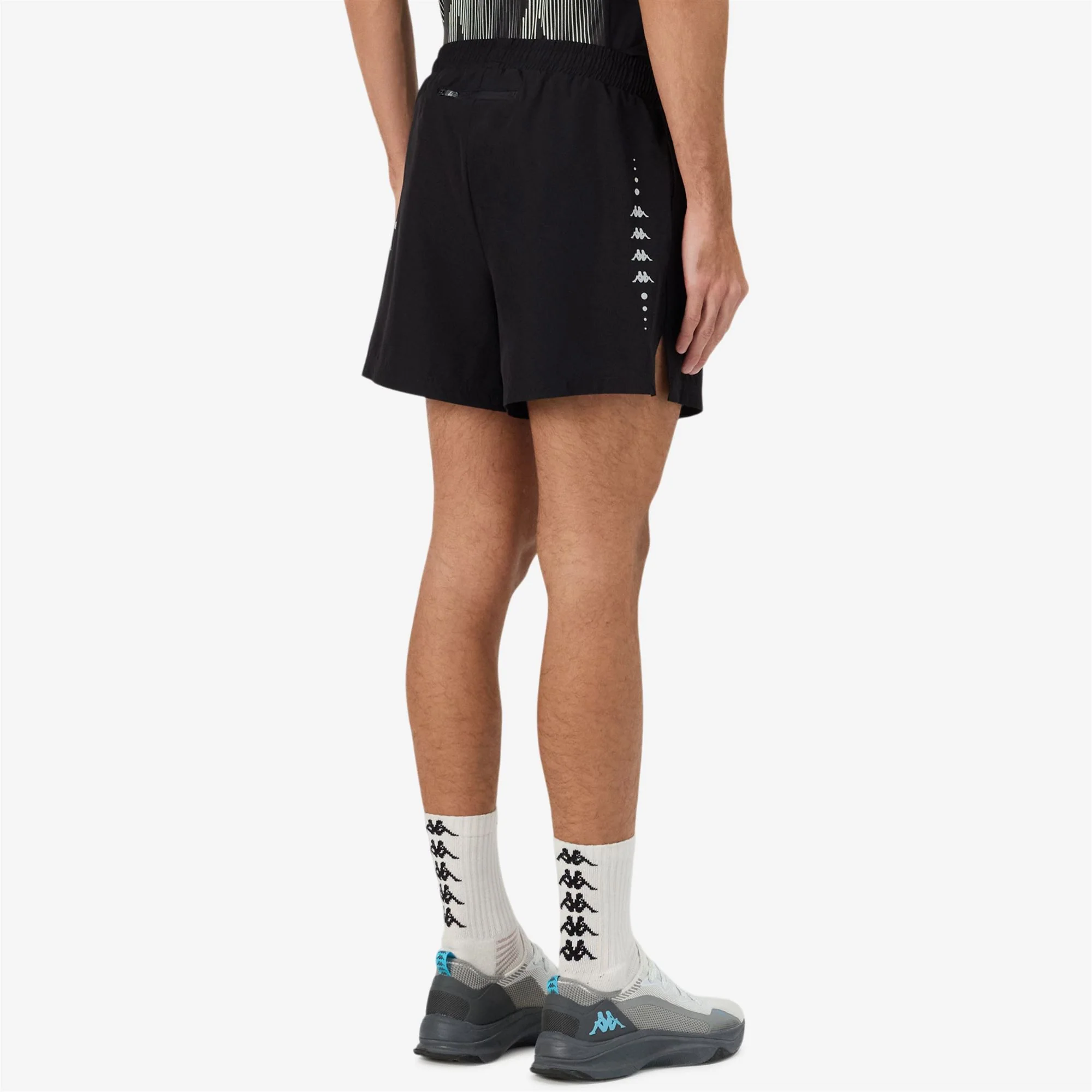 KOMBAT  RUN FESTO - Shorts - Sport  Shorts - Man - BLACK - Image 4