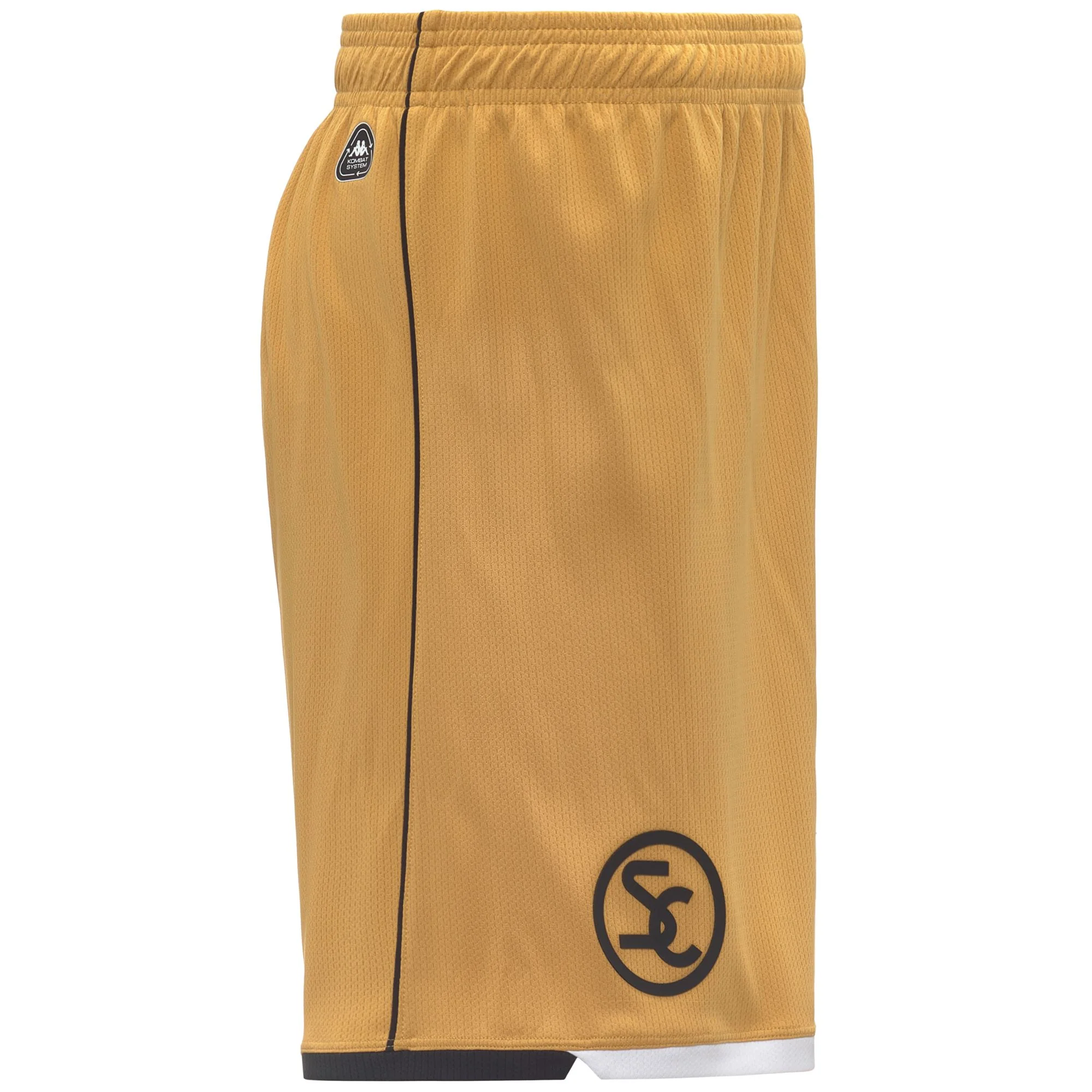 KOMBAT RYDER 2026 SPEZIA - Shorts - Sport  Shorts - Man - YELLOW GOLD CREAM-BLACK-WHITE - Image 2