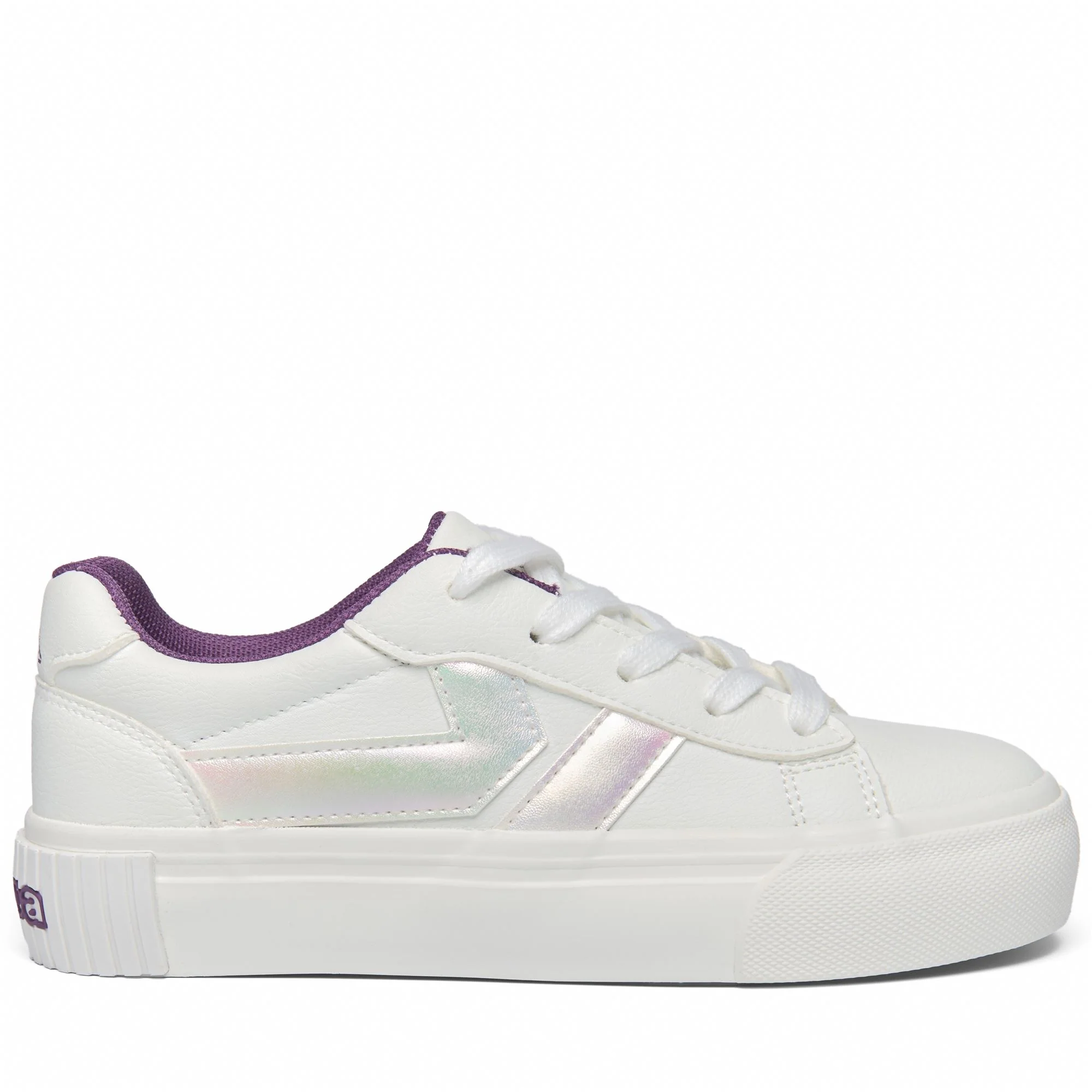 LOGO MORINE KID - Sneakers - Low Cut - Girl - WHITE-VIOLET UVA - Image 3