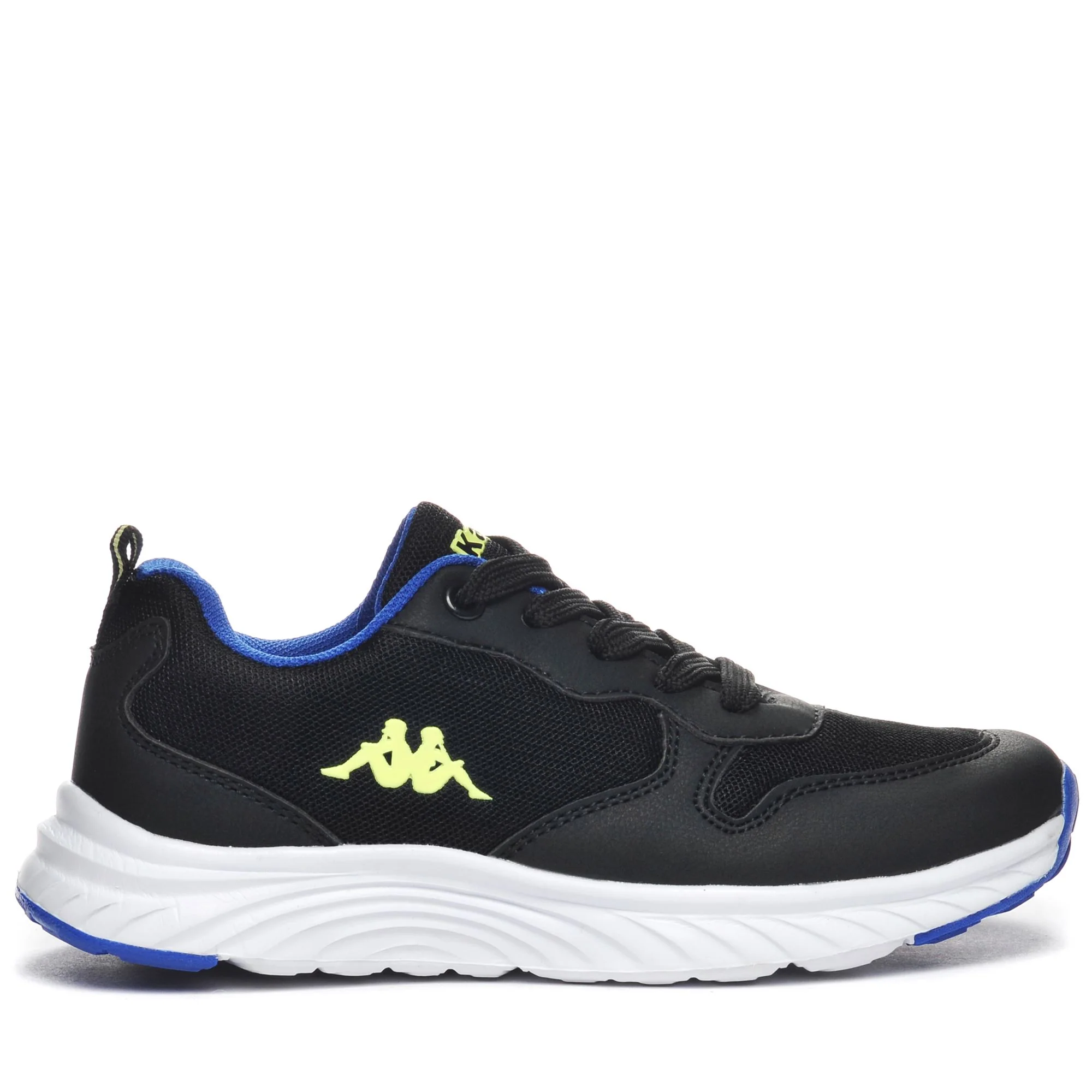 LOGO DELVIS KID - Sneakers - Low Cut - Kid unisex - BLACK-GREEN-BLUE - Image 3