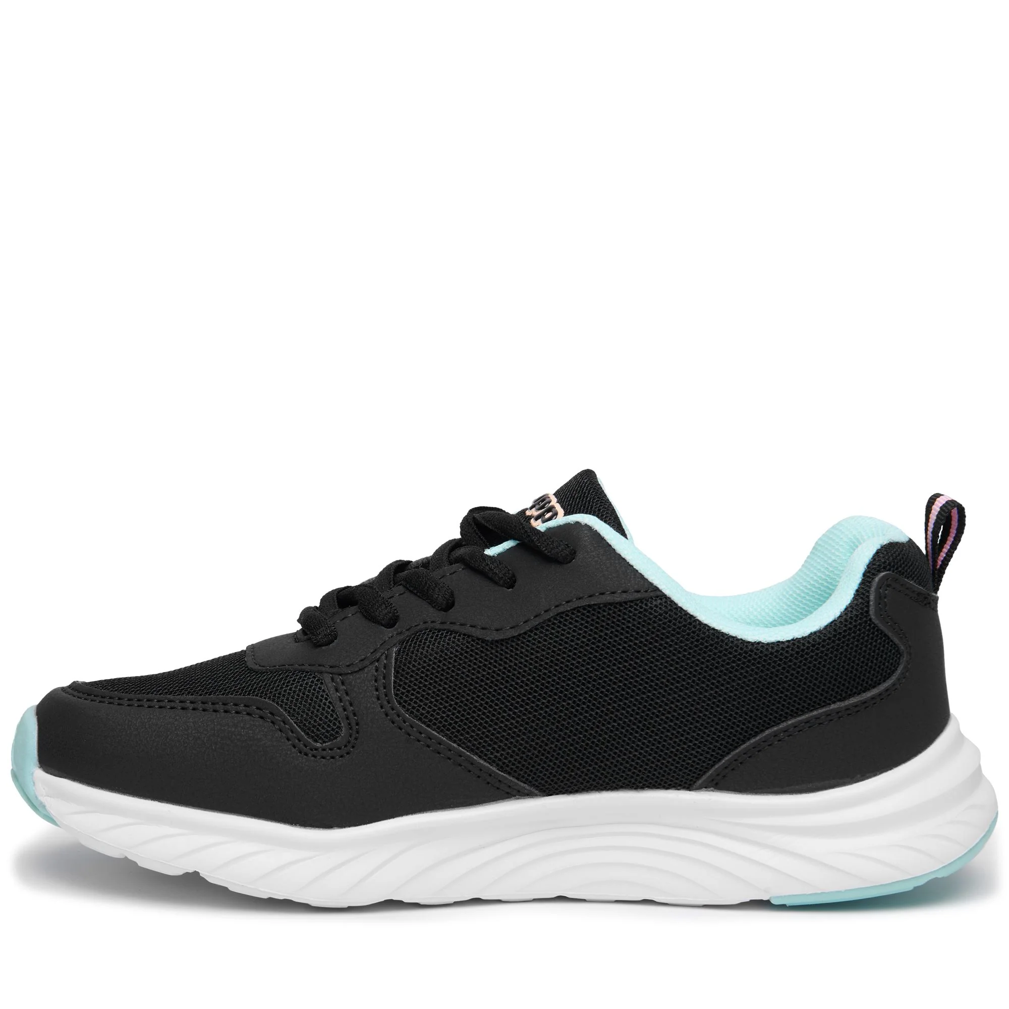 LOGO DELVIS KID - Sneakers - Low Cut - Kid unisex - BLACK-PINK LT-AZURE LT - Image 5