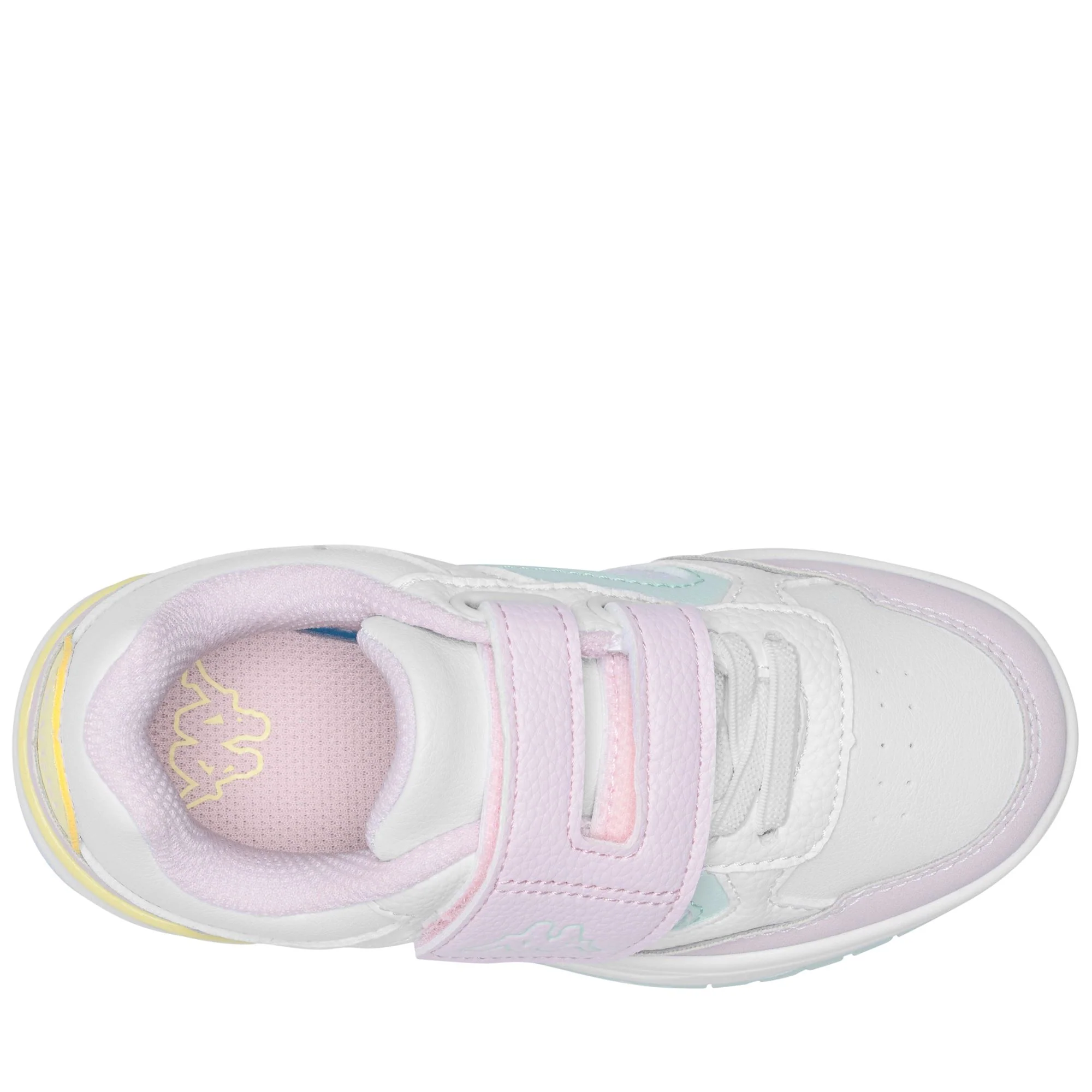 LOGO  MANIS 2.0 EV KID - Sneakers - Low Cut - Kid unisex - WHITE-PINK CALCITE-GREEN CLEARLY - Image 2