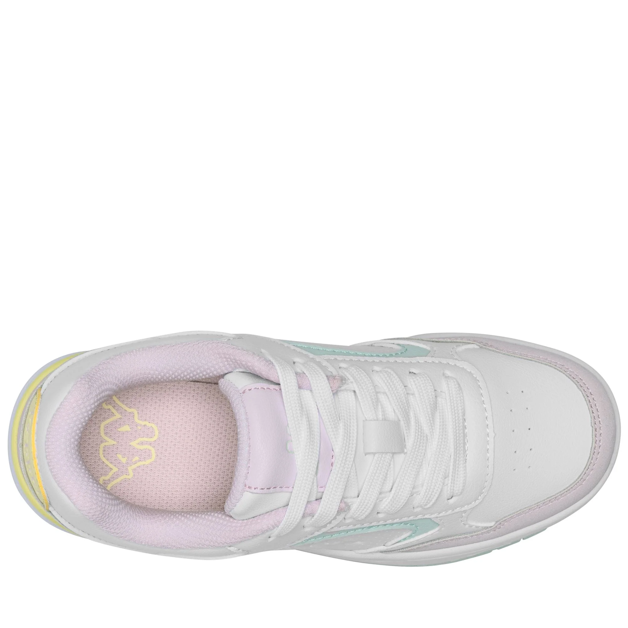 LOGO   MANIS 2.0 KID - Sneakers - Low Cut - Kid unisex - WHITE-PINK CALCITE-GREEN CLEARLY - Image 2