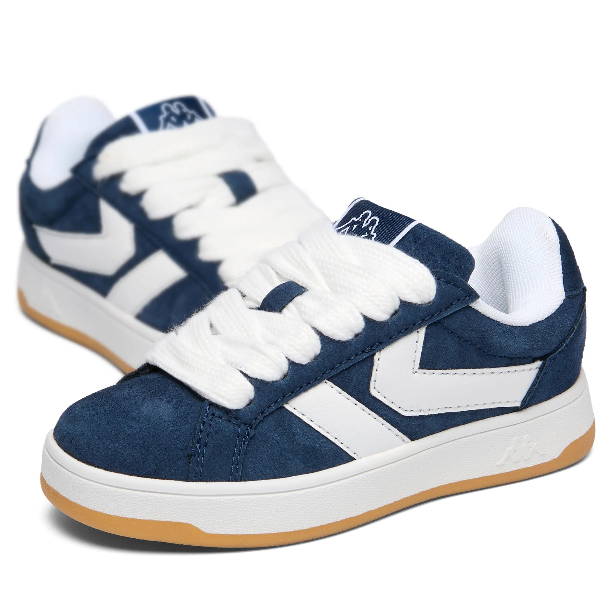 LOGO MARLON KID - Sneakers - Low Cut - Kid unisex - BLUE MARINE-WHITE - Image 3