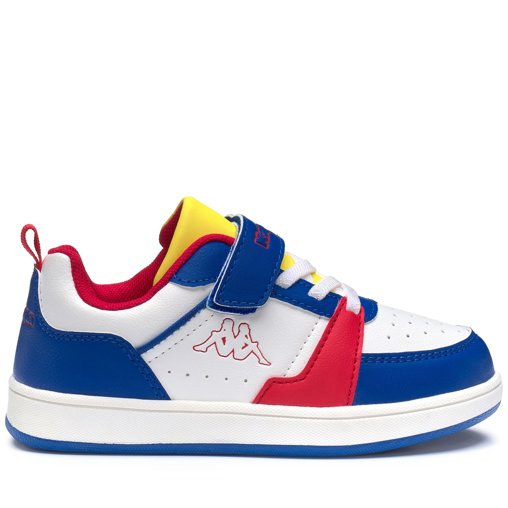 LOGO  SHAY EV KID - Sneakers - Low Cut - Kid unisex - WHITE-BLUE SAPPHIRE-RED CHINESE - Image 3