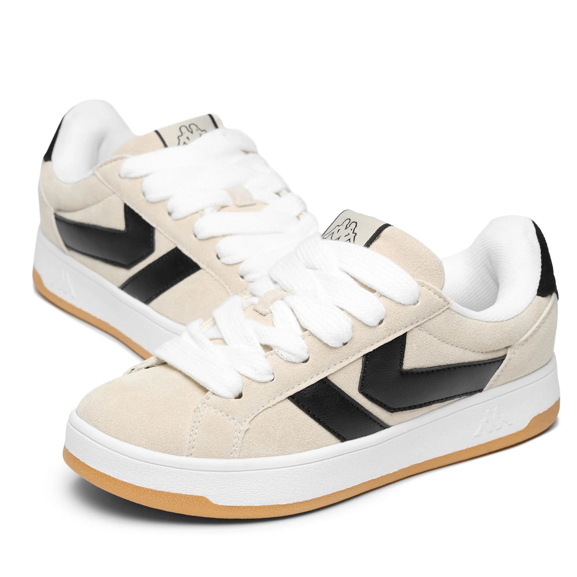 LOGO  MARLON - Sneakers - Low Cut - Unisex - WHITE TOFU-BLACK - Image 4