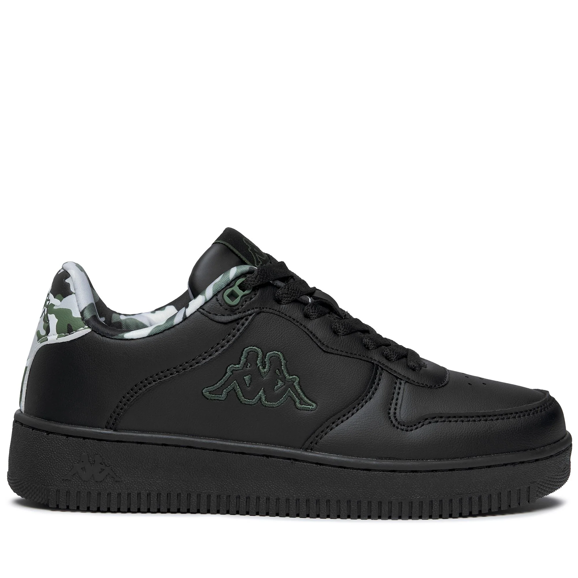 LOGO MASERTA CAMO - Sneakers - Low Cut - Unisex - BLACK-GREEN PARSLEY - Image 3