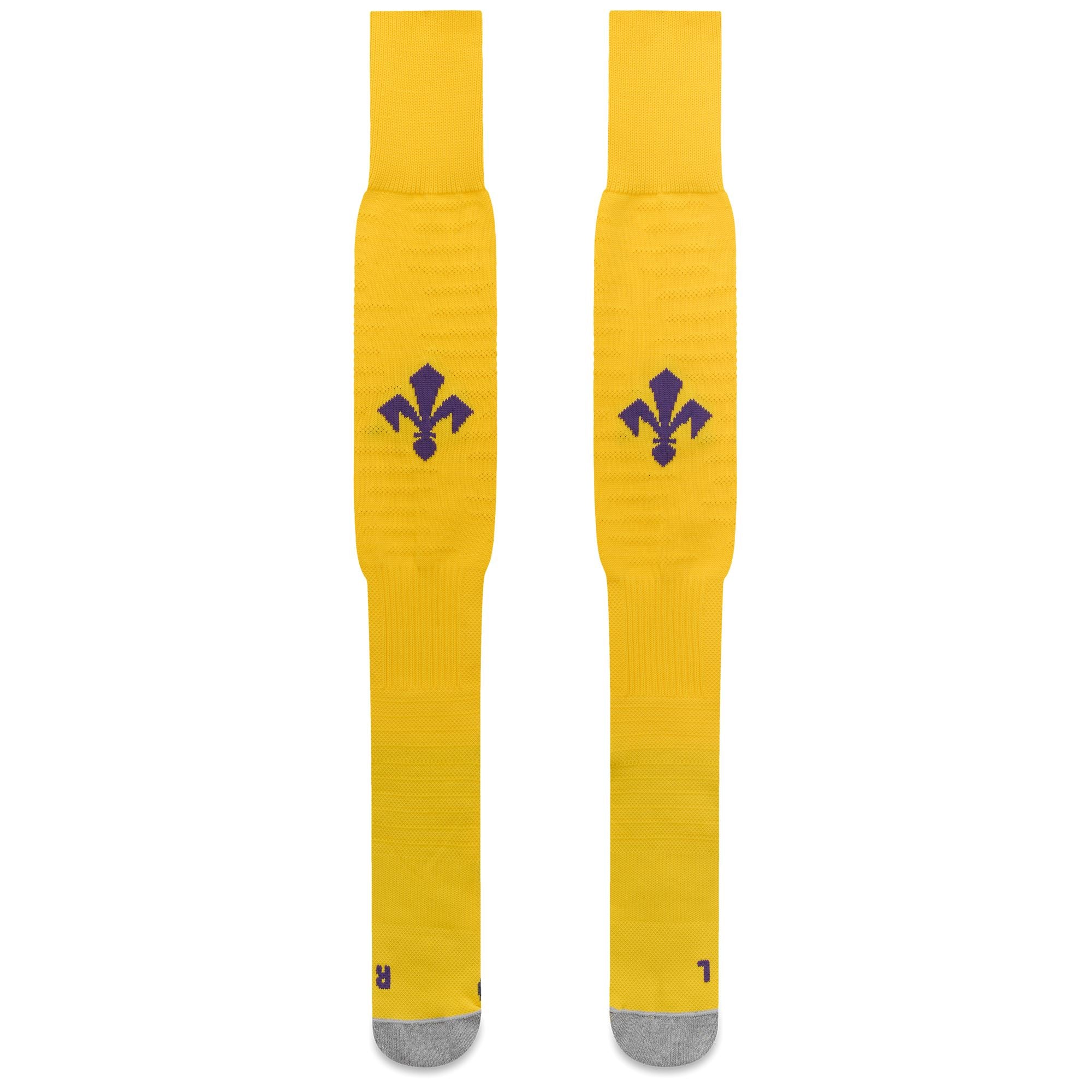 KOMBAT  SPARK PRO FIORENTINA 1PACK - Socks - Knee High Sock - Man - YELLOW BRIGHT - Image 2