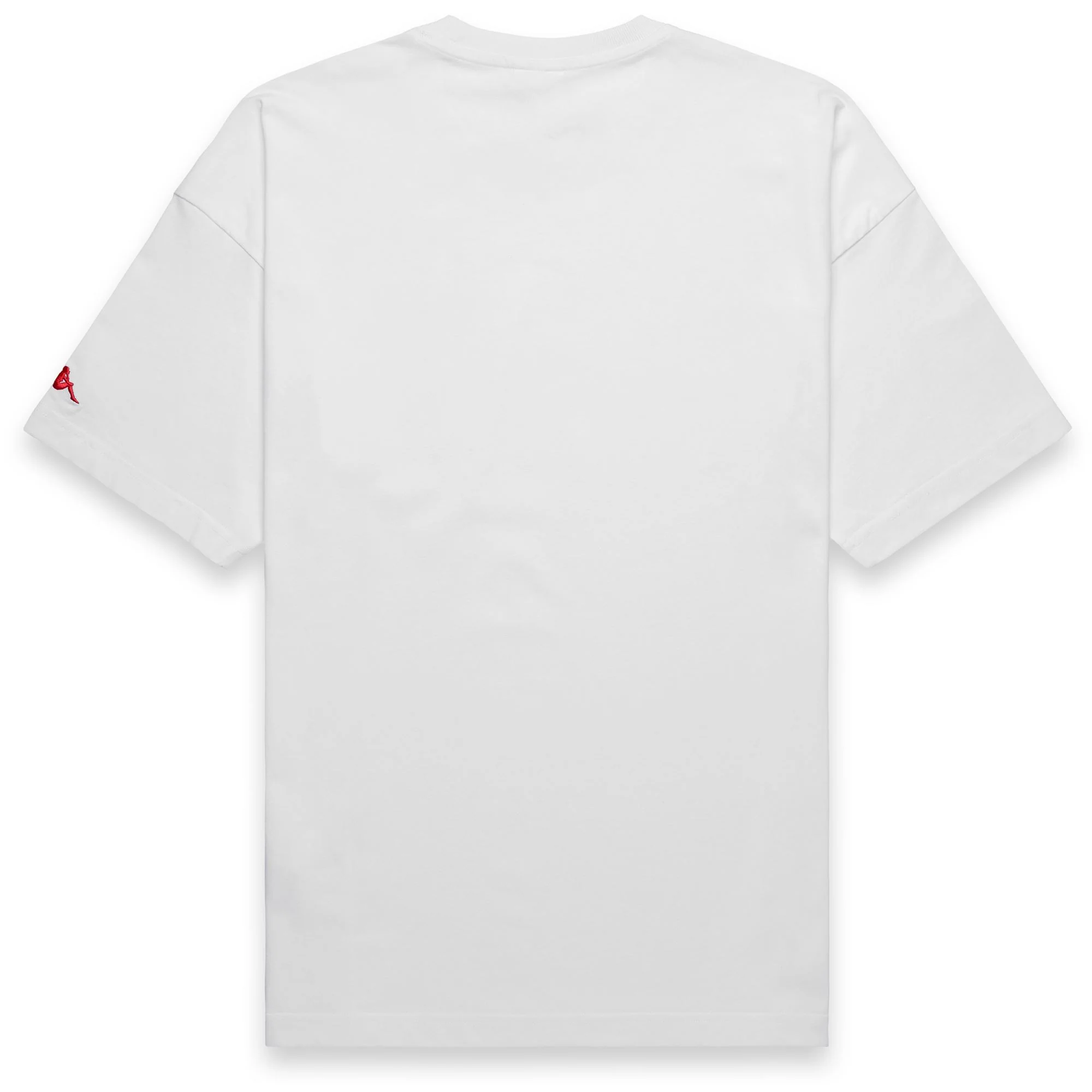 AUTHENTIC  SAUREN - T-Shirts & Top - T-Shirt - Man - White-Red Md Coral - Image 3