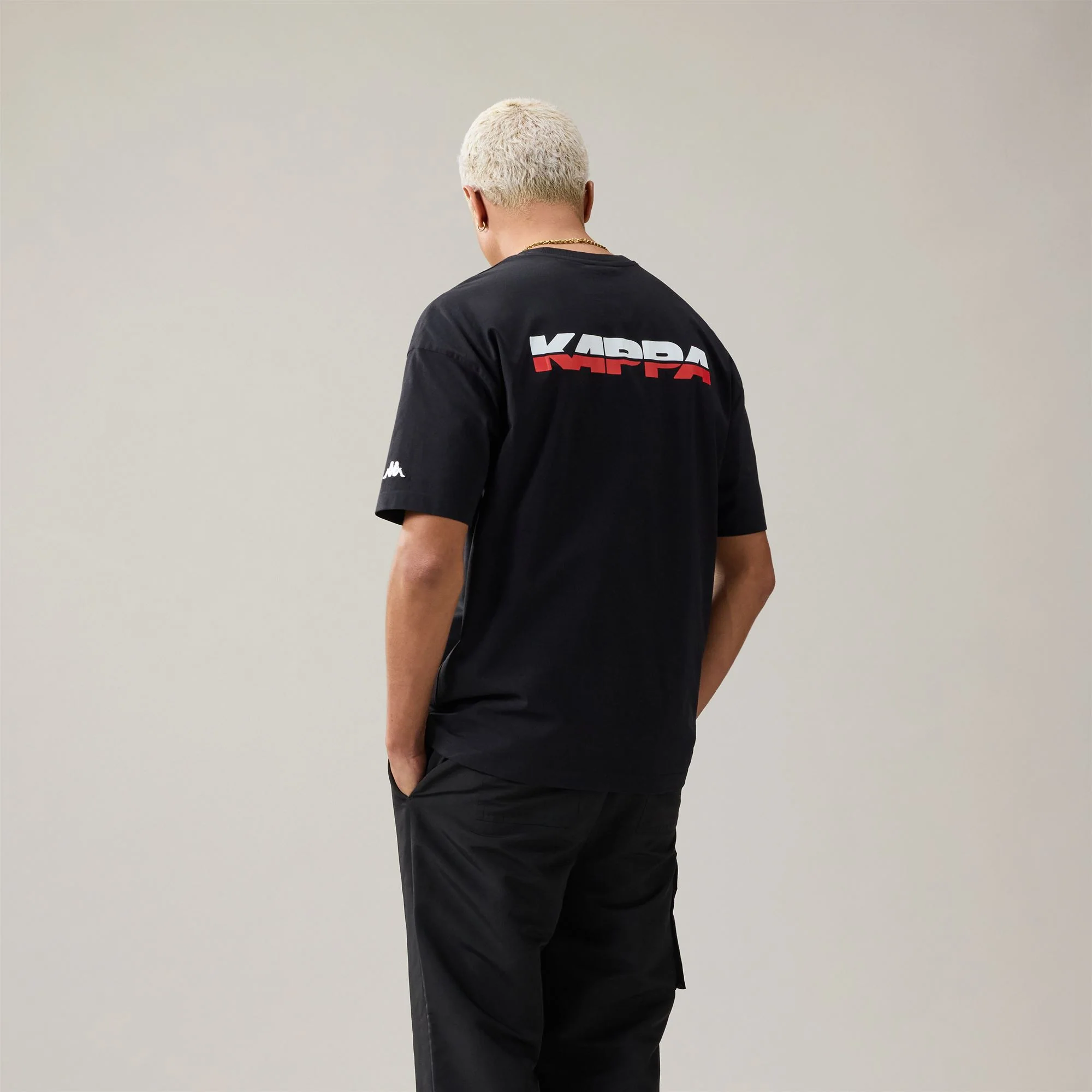 AUTHENTIC     SURYA - T-Shirts & Top - T-Shirt - Man - Black-White-Red Md Coral - Image 5