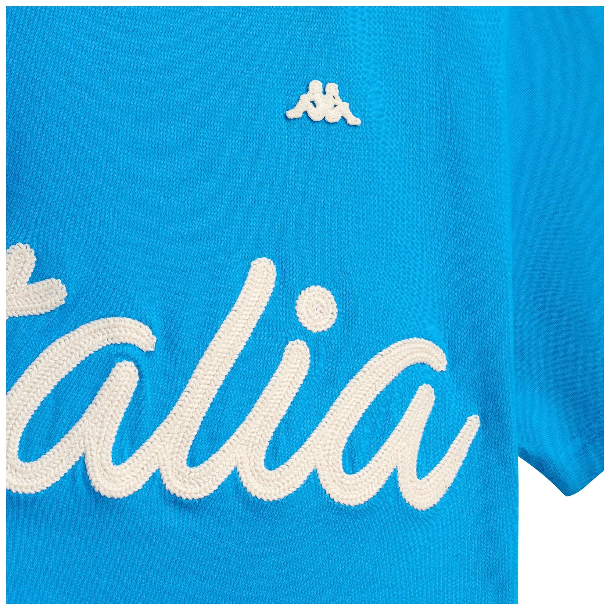 EROI TEE ITALIA CURSIVE - T-Shirts & Top - T-Shirt - Man - Azzurro - Image 3