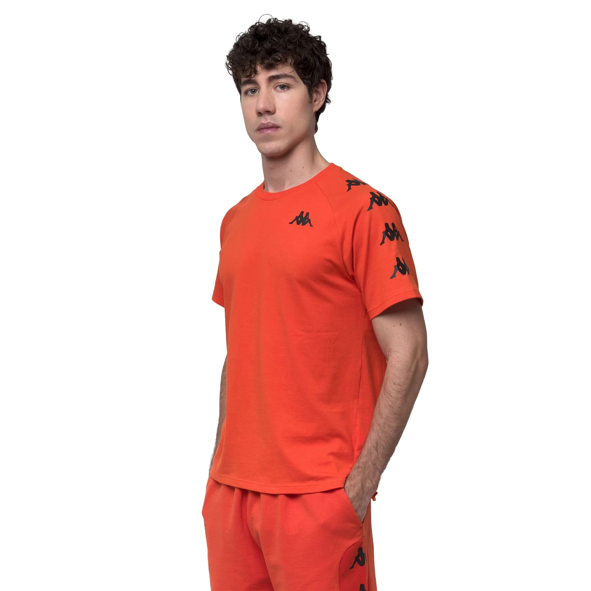 IRATEKO - T-Shirts & Top - T-Shirt - Man - Orange Dk - Image 6