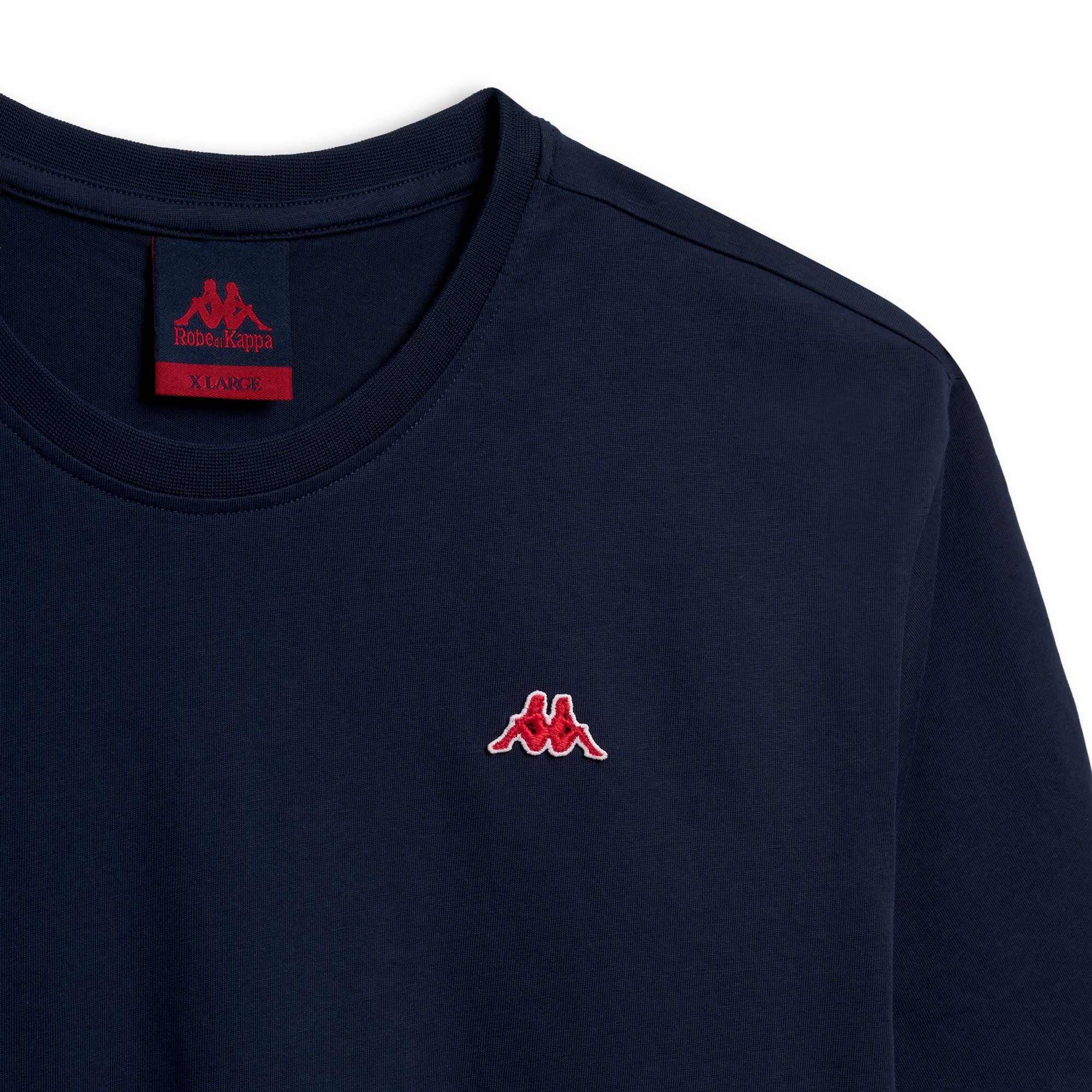 LUC - T-ShirtsTop - T-Shirt - Man - BLUE IRIS-RED MD CORAL - Image 3