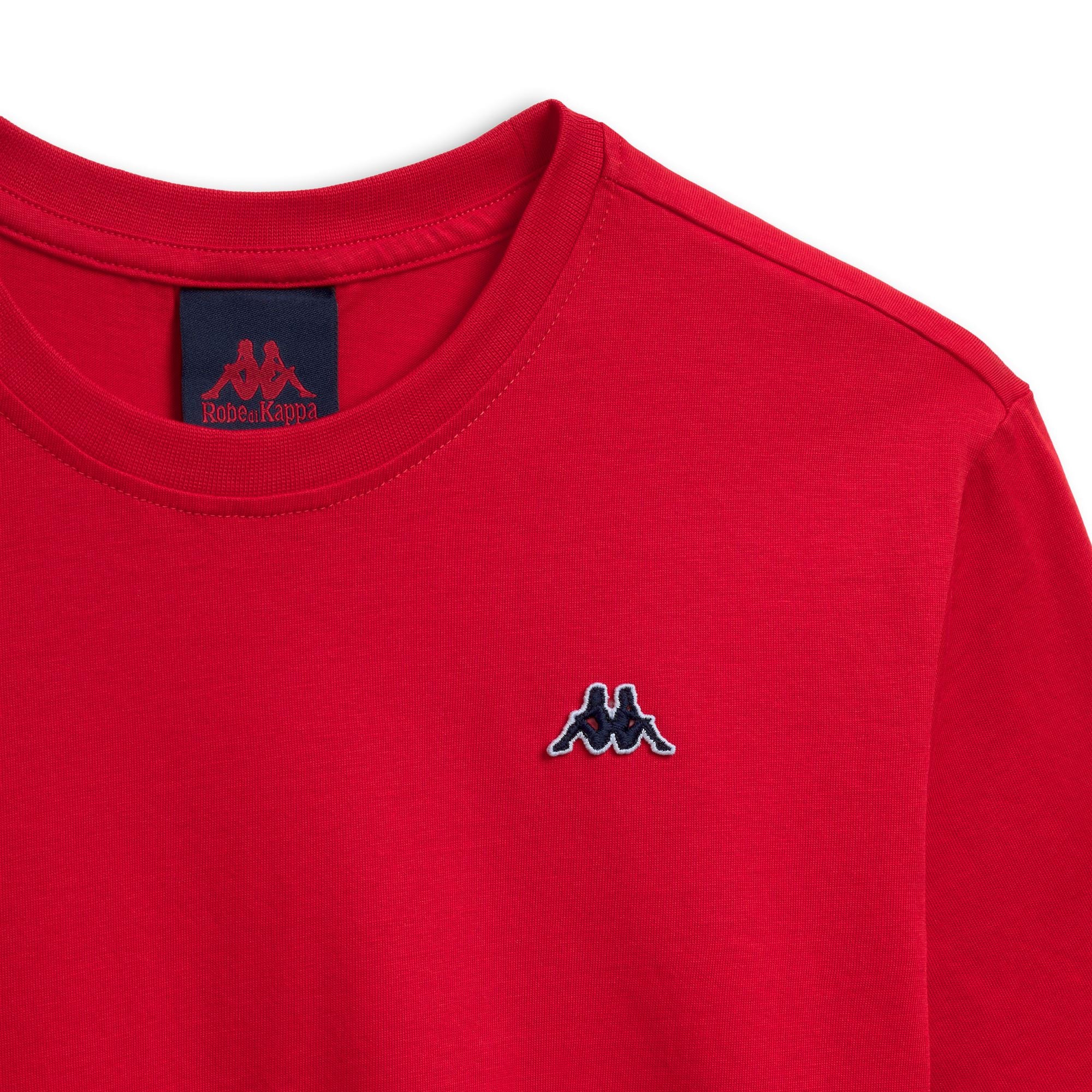 LUC - T-ShirtsTop - T-Shirt - Man - RED MD CORAL-BLUE NAVY - Image 3